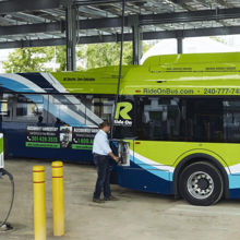 Brookeville smart energy bus depot